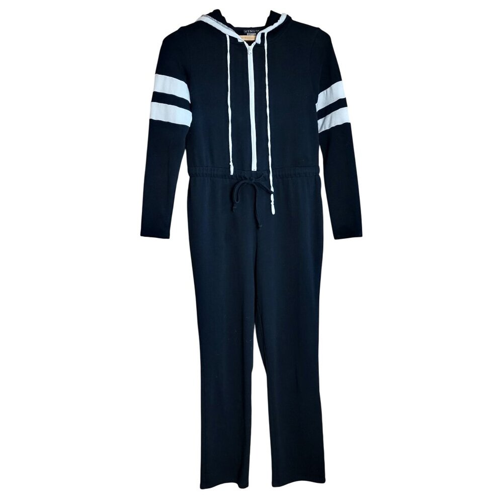 Venus Womens Black and White Jumpsuit Size Small